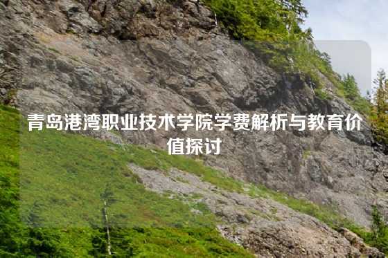 青岛港湾职业技术学院学费解析与教育价值探讨