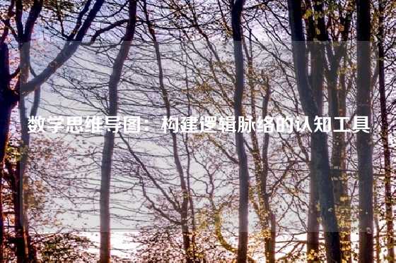数学思维导图：构建逻辑脉络的认知工具